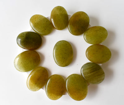 Green Aventurine Pocket Stones (Emotional Understanding and Cleansing)