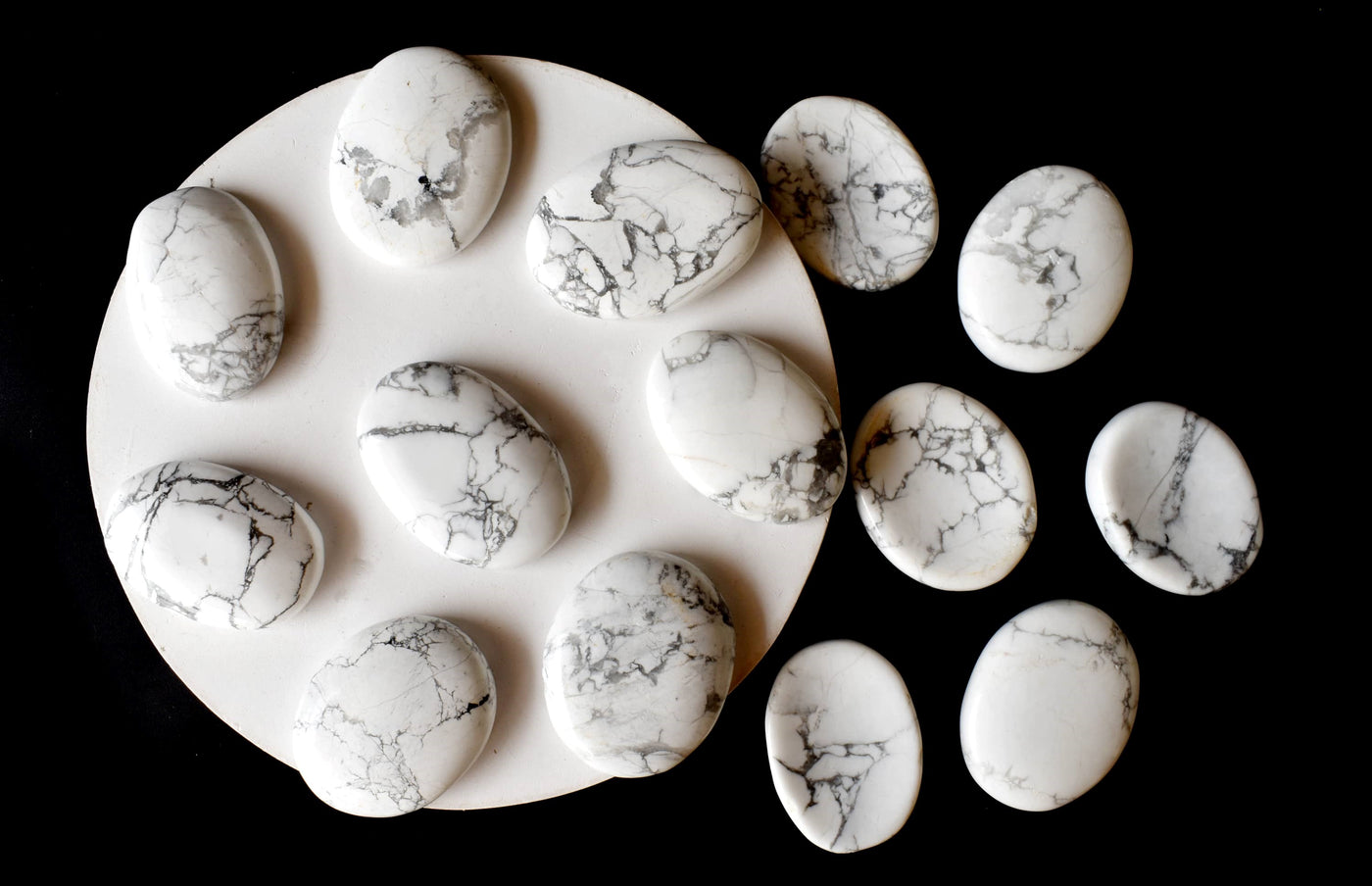 Howlite Pocket Stones (Inspiration and Truth)