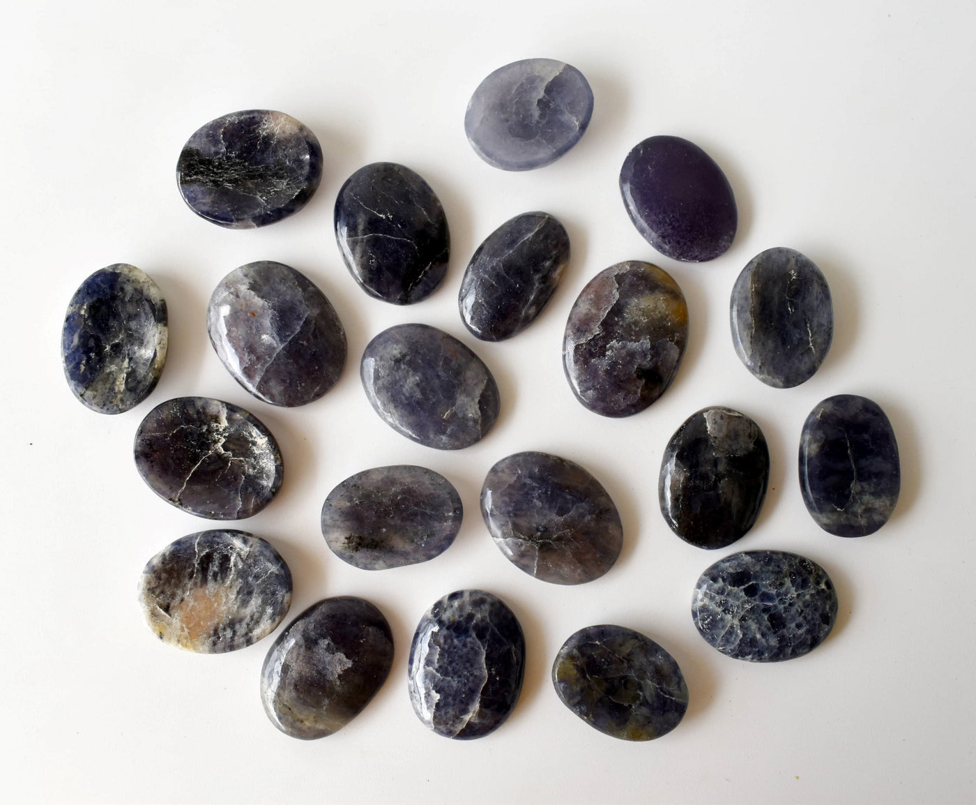 Iolite Pocket Stones (Self- Healing and Communication With Higher Realms)