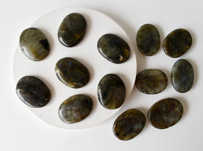 Labradorite Pocket Stones (Synchronicity and Protection)