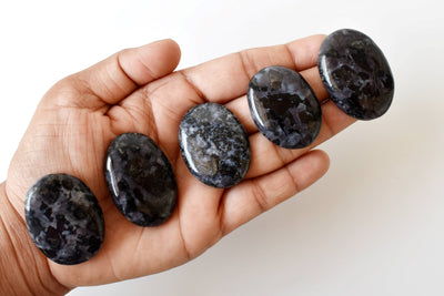 Larvikite Pocket Stones (Breaking Addictions and Clairvoyance )