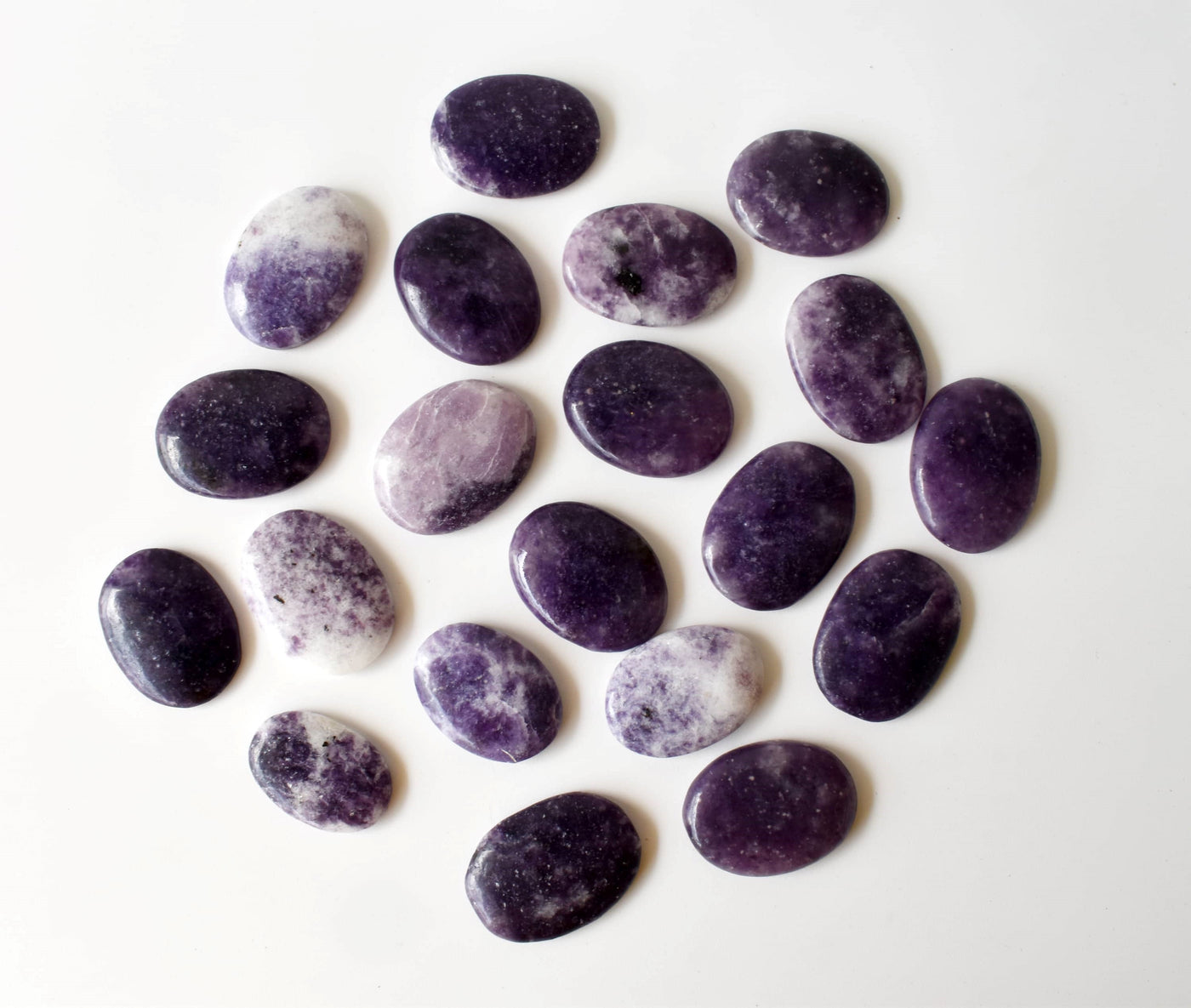 Lepidolite Pocket Stones (Joy and Relaxation)