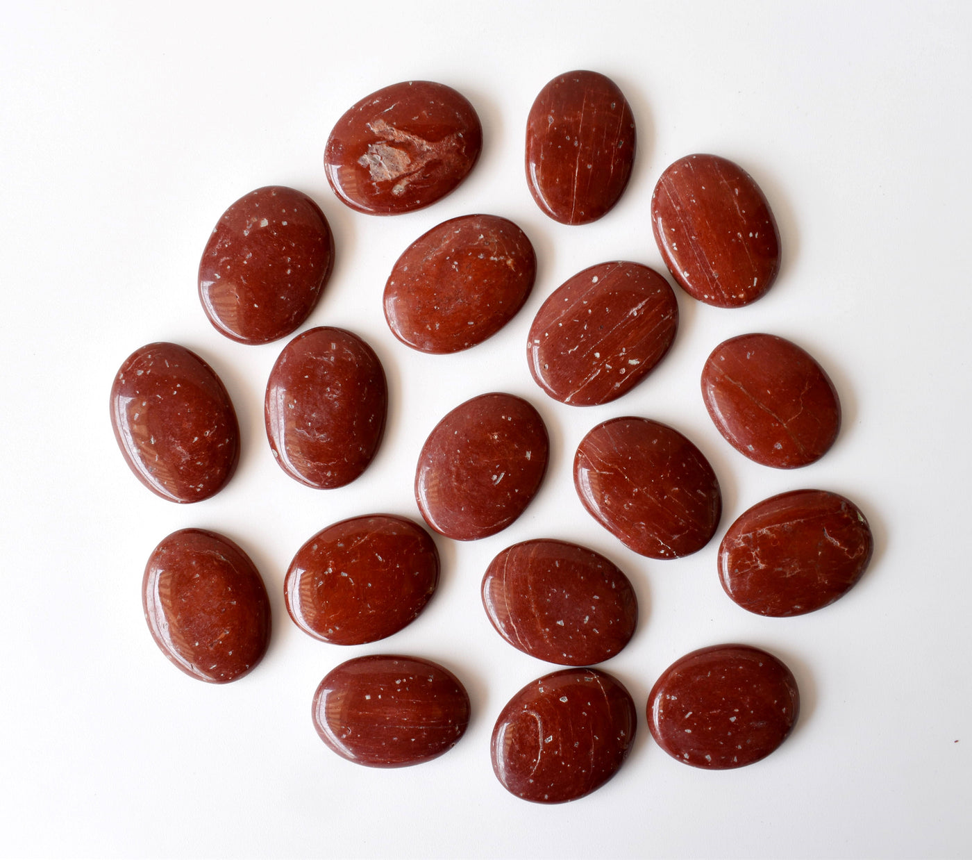 Red Jasper Pocket Stones (Generosity and Balance)