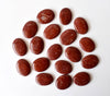 Red Jasper Worry Stone pour la guérison des cristaux (Pocket Palm Stone / Thumb Stone)