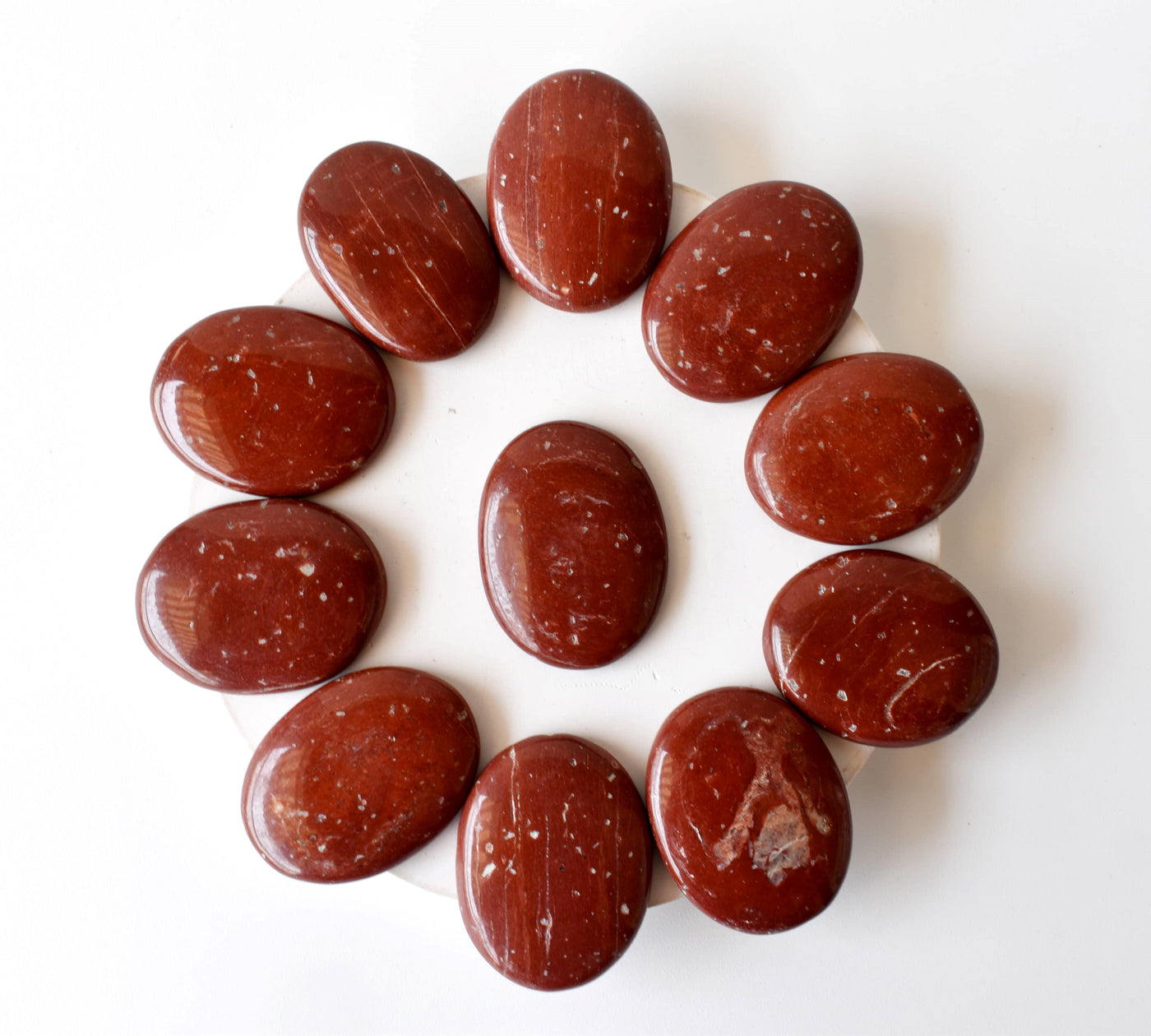 Red Jasper Pocket Stones (Generosity and Balance)