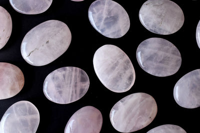 Rose Quartz Pocket Stones (Anxiety Relief and Relaxation)