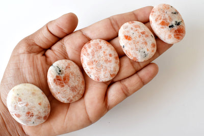 Sunstone Pocket Stones (Protection and Transformation )