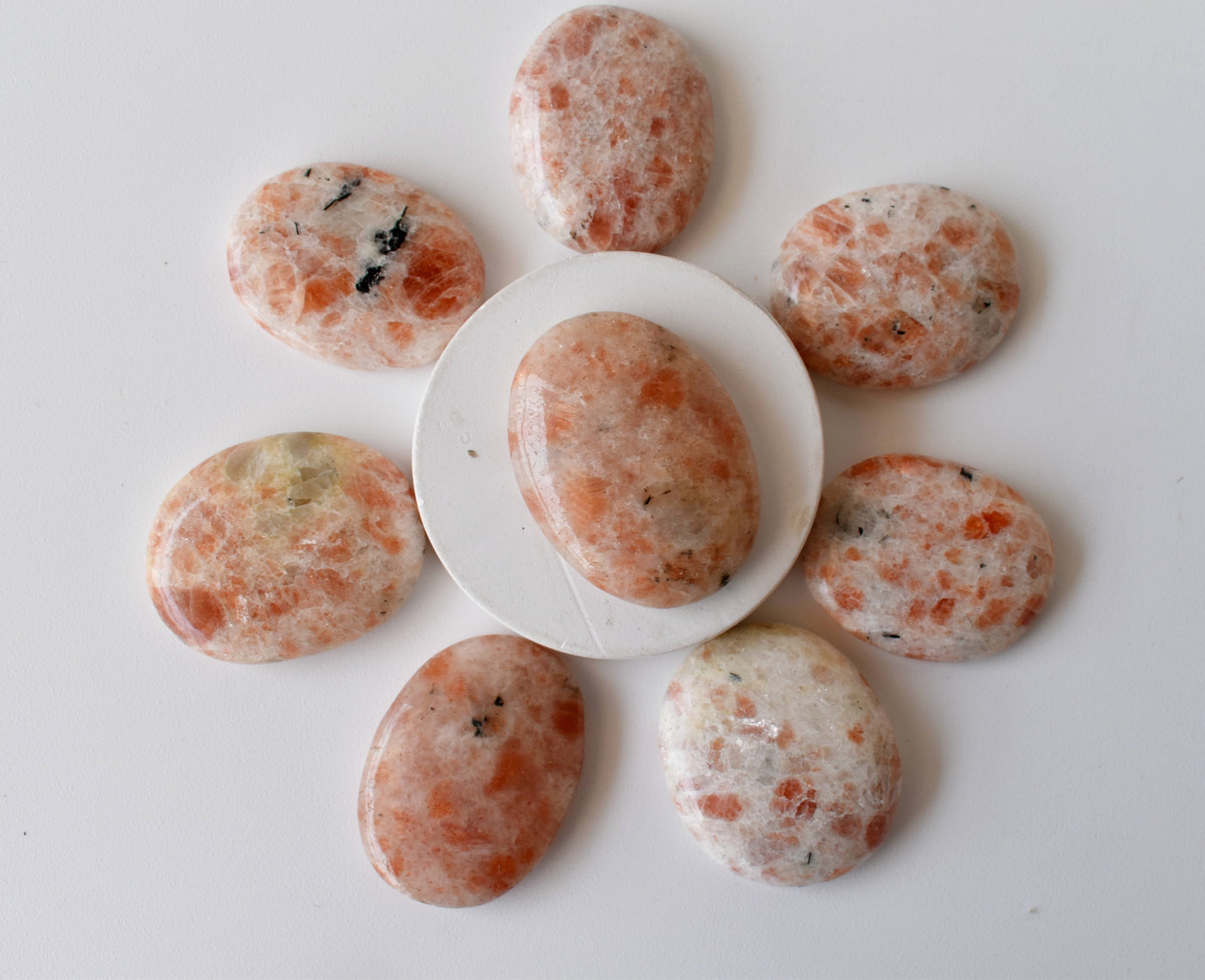 Sunstone Pocket Stones (Protection and Transformation )