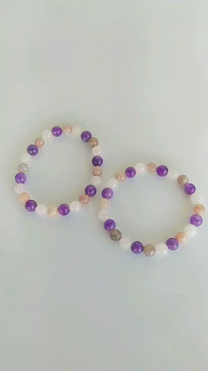 Improve SLEEP Bracelet Crystal Bracelet (Emotional Stress, Meditation )