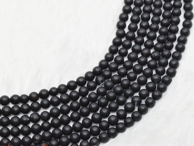 Onyx Noir Mat AAA Grade 6mm, 8mm, 10mm Perles Rondes 