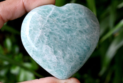 Puffy Mini 2 Inch Pocket Crystal Heart