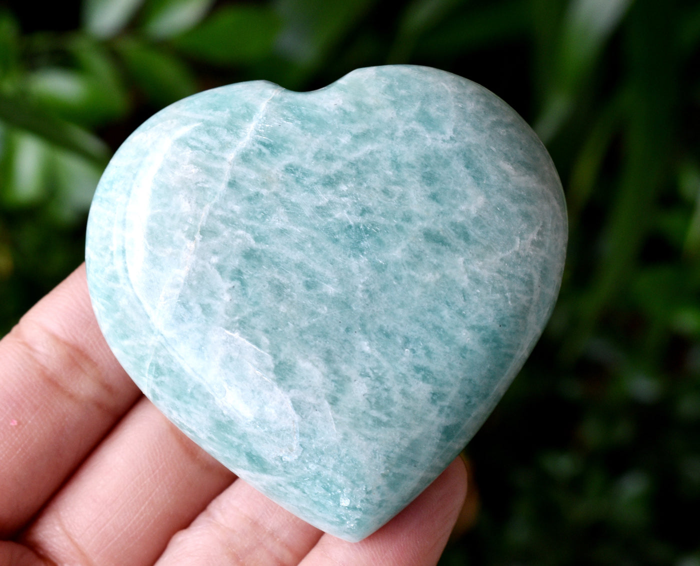 Puffy Mini 2 Inch Pocket Crystal Heart