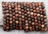 Leopardskin Jasper Beads, Natural Round Crystal Beads 6mm to 10mm