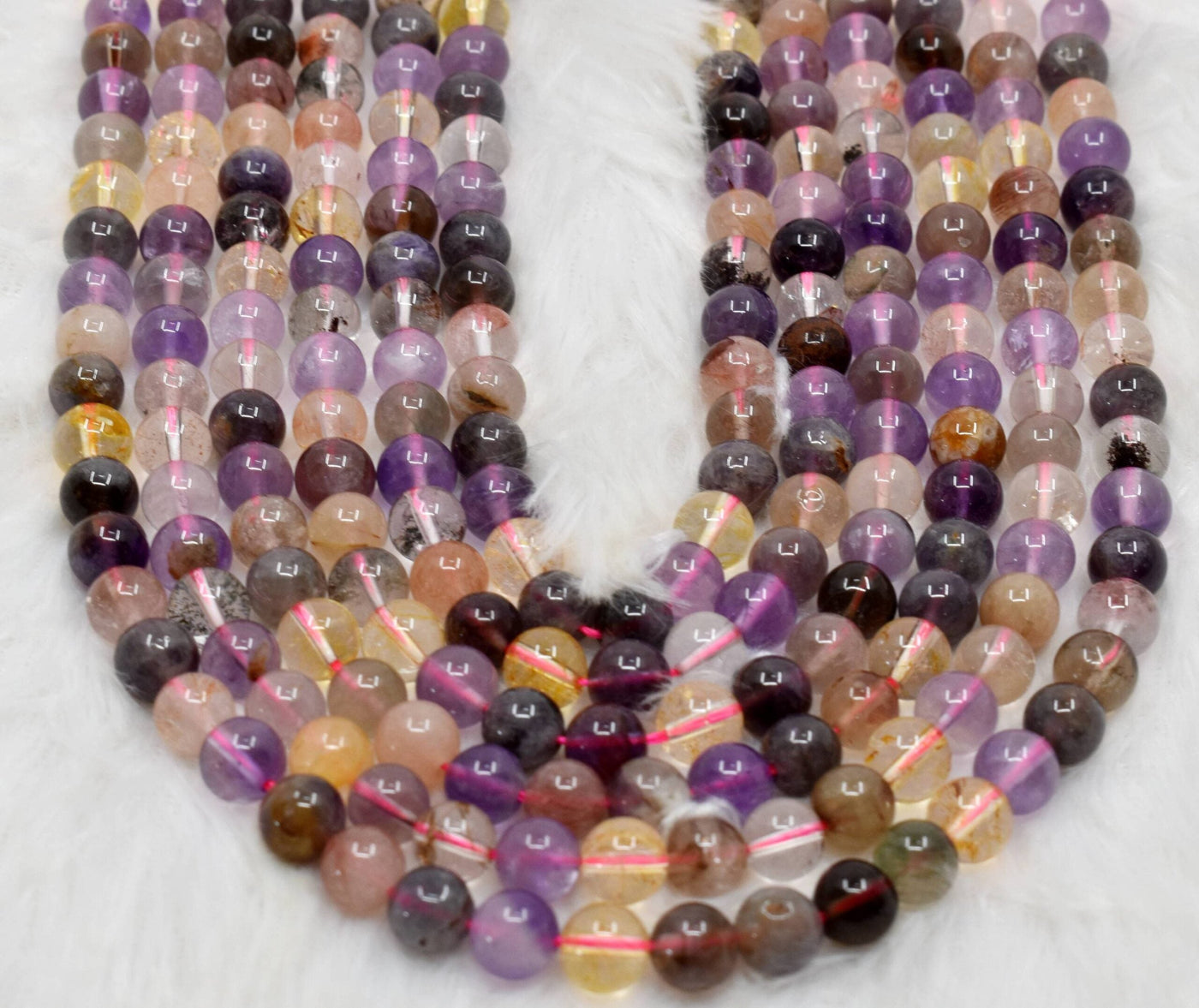 Super Seven A Grade 6mm, 8mm, 10mm Round Beads