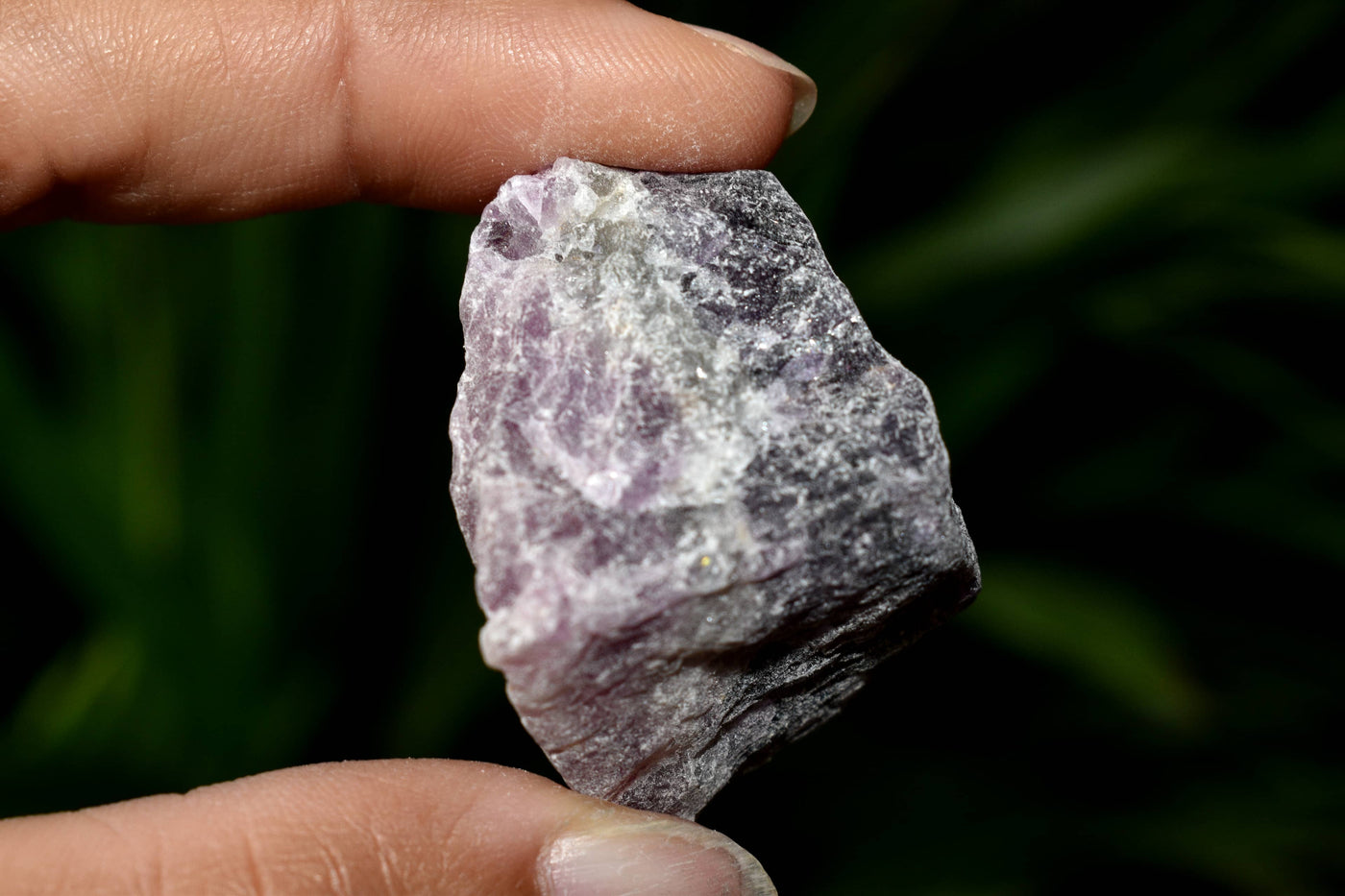 Purple Fluorite Rough Natural Stones 1 inch Purple Fluorite Raw Stones, Raw Crystal Chunks in pack size 4oz, 1/2lb, 1lb.