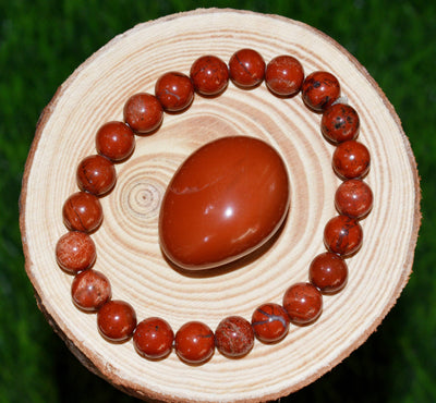 Red Jasper Crystal Gift Set For Emotional Support and Protection, Real Polished Gemstones.