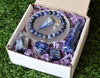 Sodalite Crystal Gift Set For Emotional Support and Protection, Real Polished Gemstones.