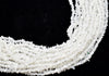 Uncut Raw White Rainbow Crystal Chip Beads for Necklace (Growth and Inspiration)