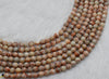 Red Picasso Jasper Beads, Natural Round Crystal Beads 6mm to 10mm