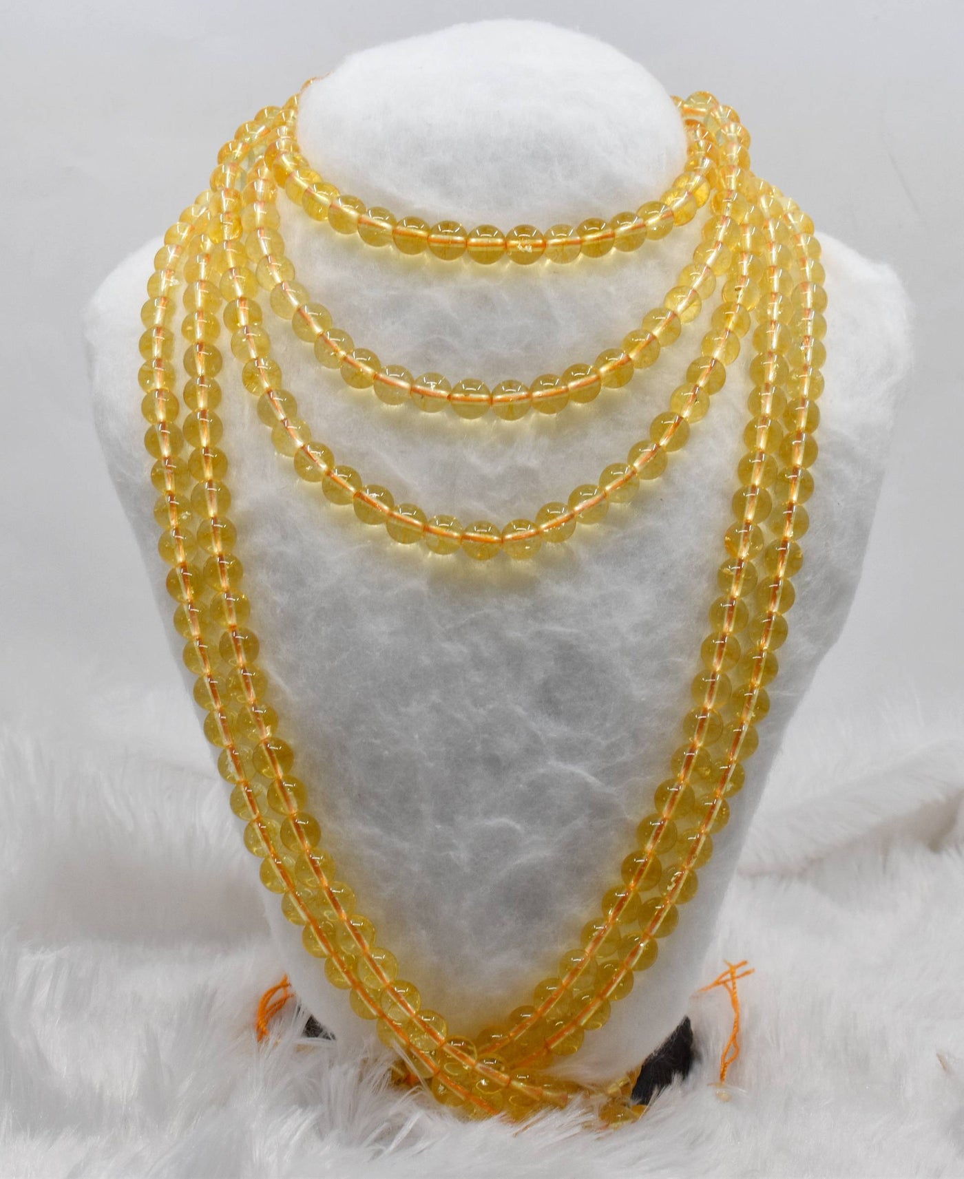 Natural Citrine Beads, Natural Round Crystal Beads 6mm to 10mm