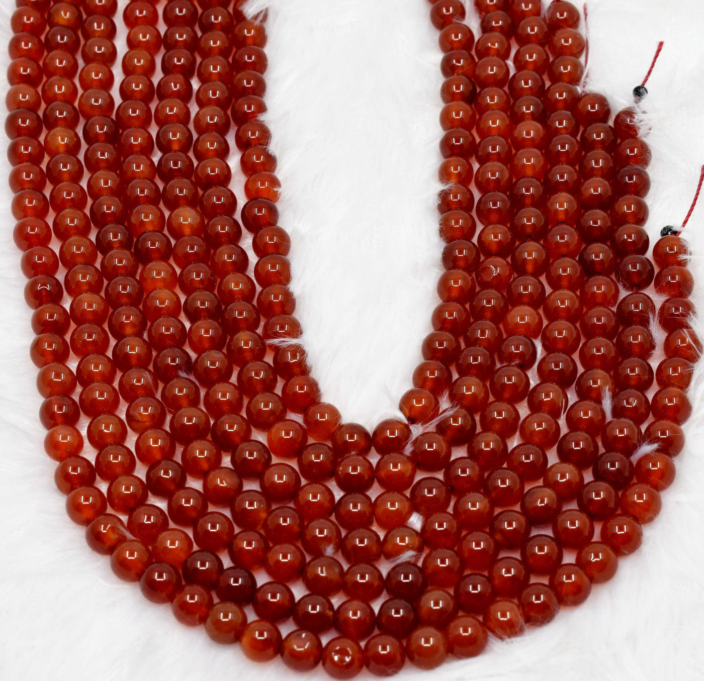 Red Onyx Beads, Natural Round Crystal Beads 4mm to 12mm