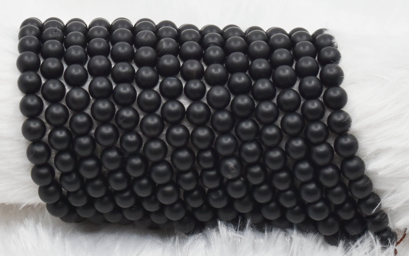 Onyx Noir Mat AAA Grade 6mm, 8mm, 10mm Perles Rondes 