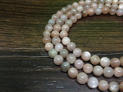 One (1) Natural 6mm Sunstone Mala With 108 Prayer Beads Perfect For Mediation Sunstone Prayer Mala Necklace ~ JP166