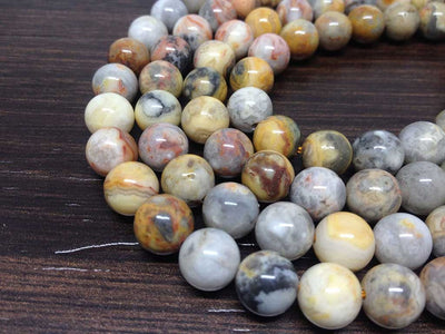 One (1) Natural 8mm Crazy Lace Agate Mala With 108 Prayer Beads Perfect For Mediation Tibetan Mala Jap Mala Jap mala ~ Mala Necklace ~ JP515