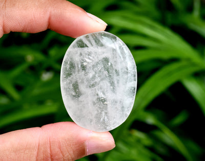 25pcs Crystal Quartz Worry Stones