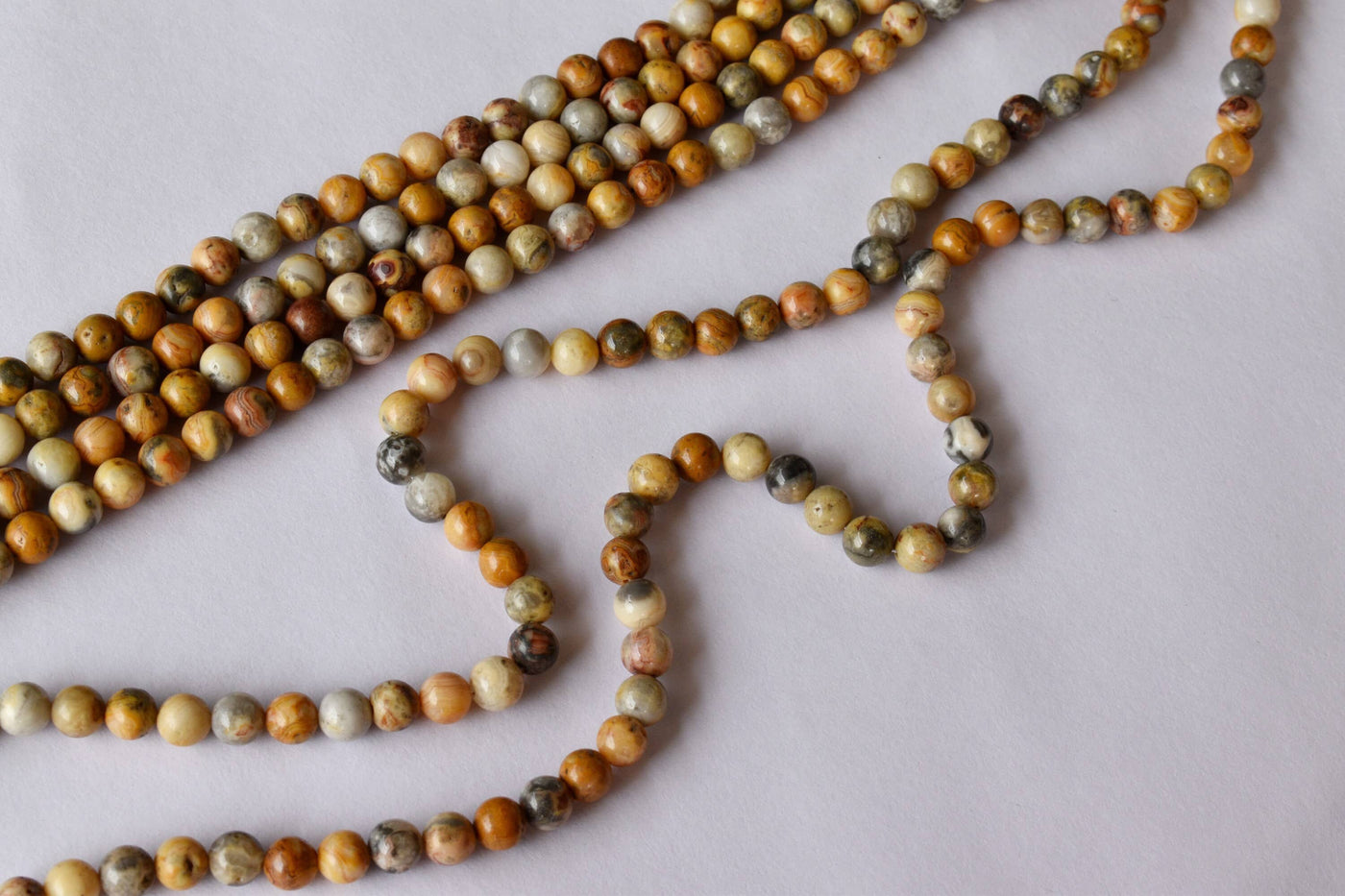 Crazy Lace Agate Beads, Natural Round Crystal Beads 4mm to 12mm